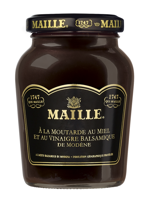 Maille's Honey Balsamic Dijon Charbroiled Flank Steak with