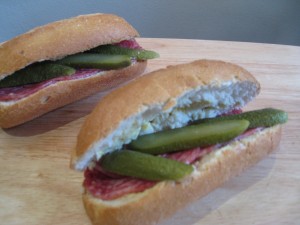 Paul's Savoreux Salami and Cornichon