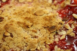 Strawberry Crumble