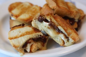 Brie and Chocolate Baguettes