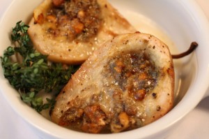 Roquefort Roasted Pears