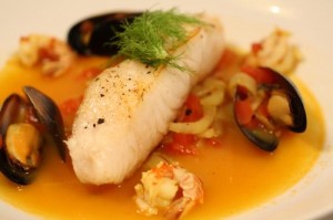 Sea Bass Bouillabaisse