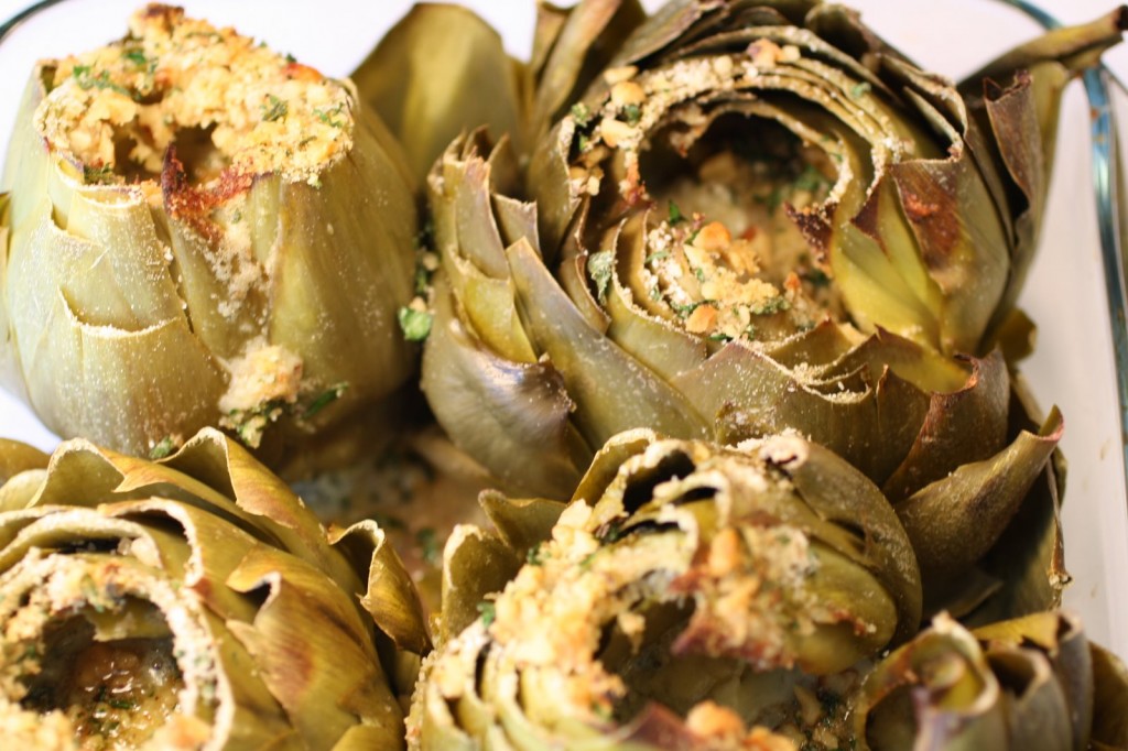 4 Roquefort Artichokes