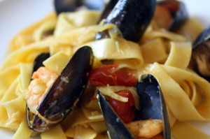 Bouillabaisse Pasta