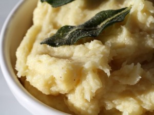 Parsnip Purée with Olive Oil and Sage