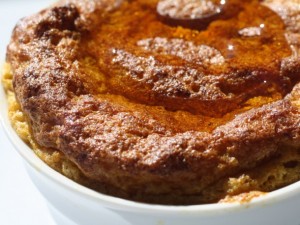 Easy Maple-Pumpkin Breakfast Soufflés