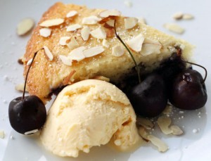 Cheated Cherry Clafoutis