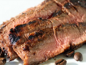 Coffee-Charred Flank Steak