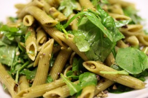 Green Tapenade Pasta Salad