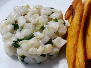 Key Lime Scallop Ceviche