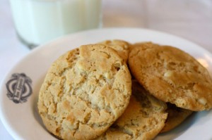 Pomegranate Molasses and Pine Nut Cookies