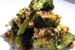 Roquefort Roasted Broccoli