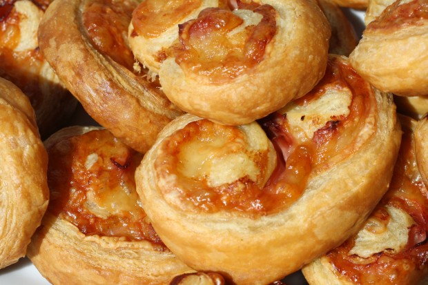 Ham and Cheese Palmiers