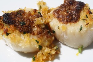 Moroccan Baked Scallops