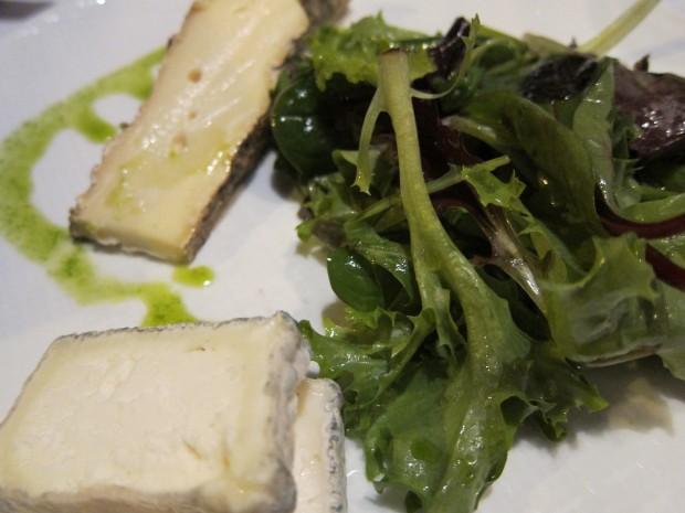 Cheese Plate: Cow, Goat, Greens, Pistou