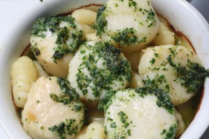 Garlic & Herb Scallops