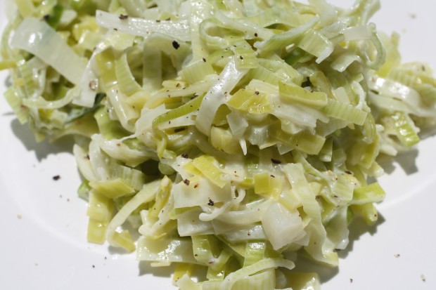 Creamed Leeks