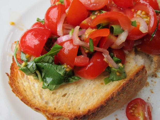 Spontaneous Sunday Bruschetta