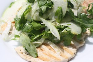 Chicken Paillard Salad