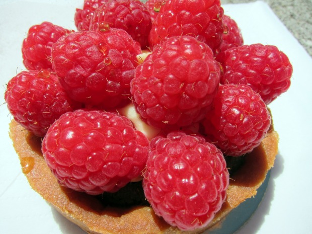 BIOT Raspberry Tart