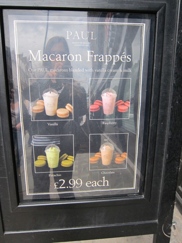 Macaron Frappé At Paul, London