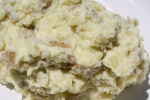 Boursin Smashed Potatoes