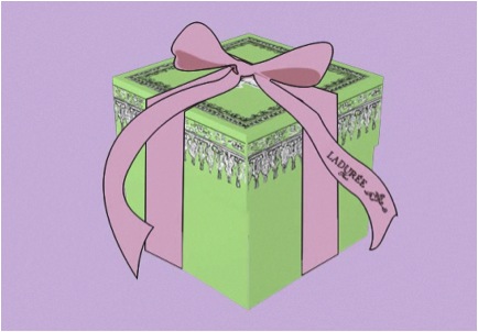 Laduree Box Cartoon