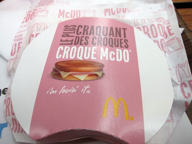 MENTON McDo Croque McDo Packaging