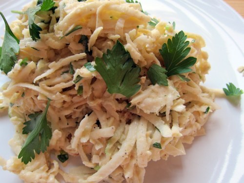 Apple and Celeriac Slaw