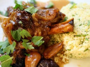 Braised Lamb with Prunes