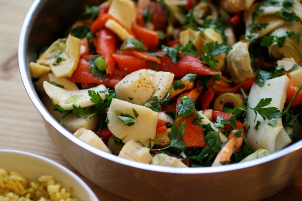 Red Spanish Chorizo and Seafood Stew