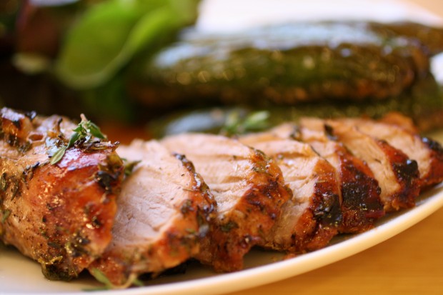 Gingerly Roast Pork with Thyme