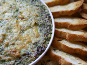 Spinach and Artichoke Hot Boursin Dip