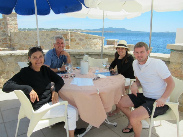 Family near Menton