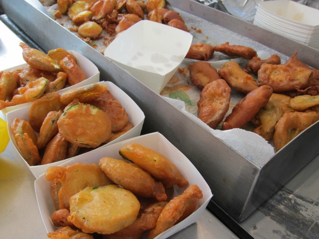 La Ciotat Zucchini and Zucchini Flower Beignets