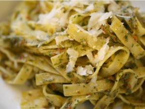 Tagliatelle with Provençal Red Pistou