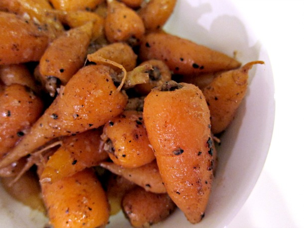 Quatre Épices Glazed Carrots