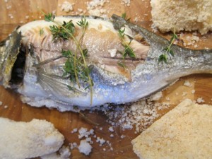 Salt-Baked Bream