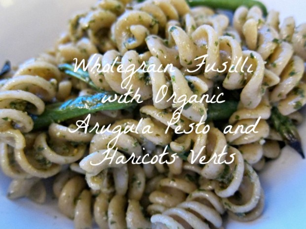 Fusilli with Arugula Pesto