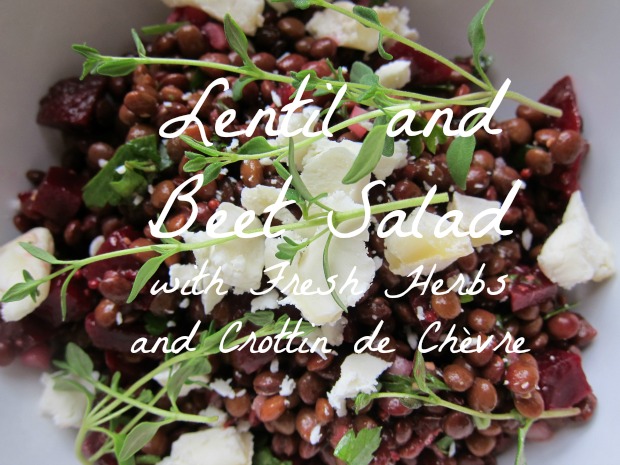 Lentil and Beet Salad