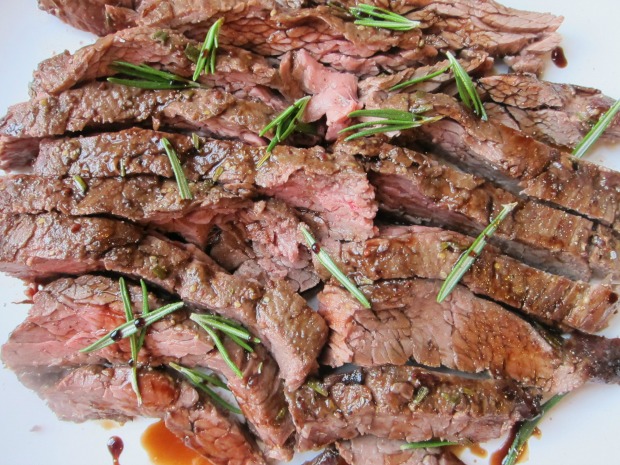 Honey Balsamic Dijon Bavette 1