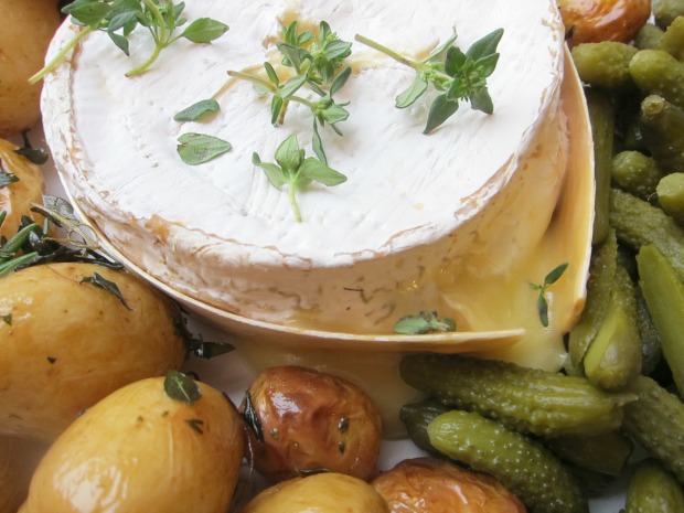 Camembert Fondue in a Box