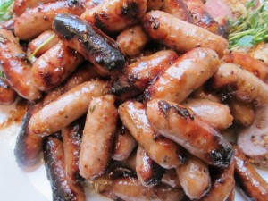 Maille Honey Balsamic Sausages Small