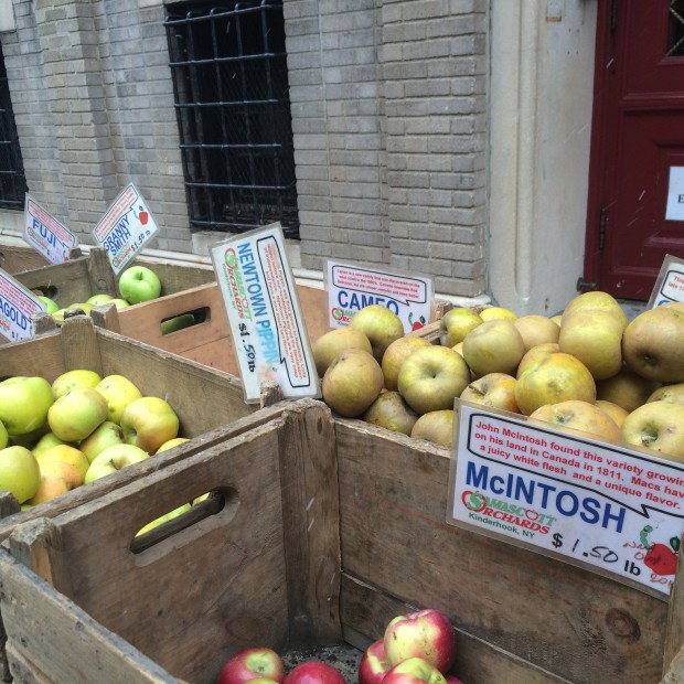 Snowy Apples