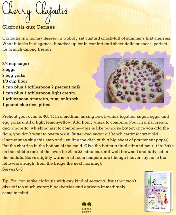 PinP Cherry Clafoutis Card