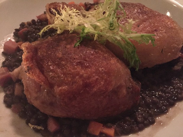 North Fork Duck Confit Lentils Noah's