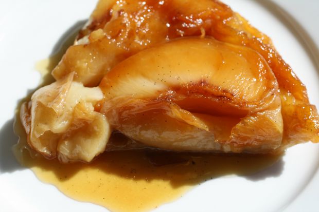 Peach Tarte Tatin